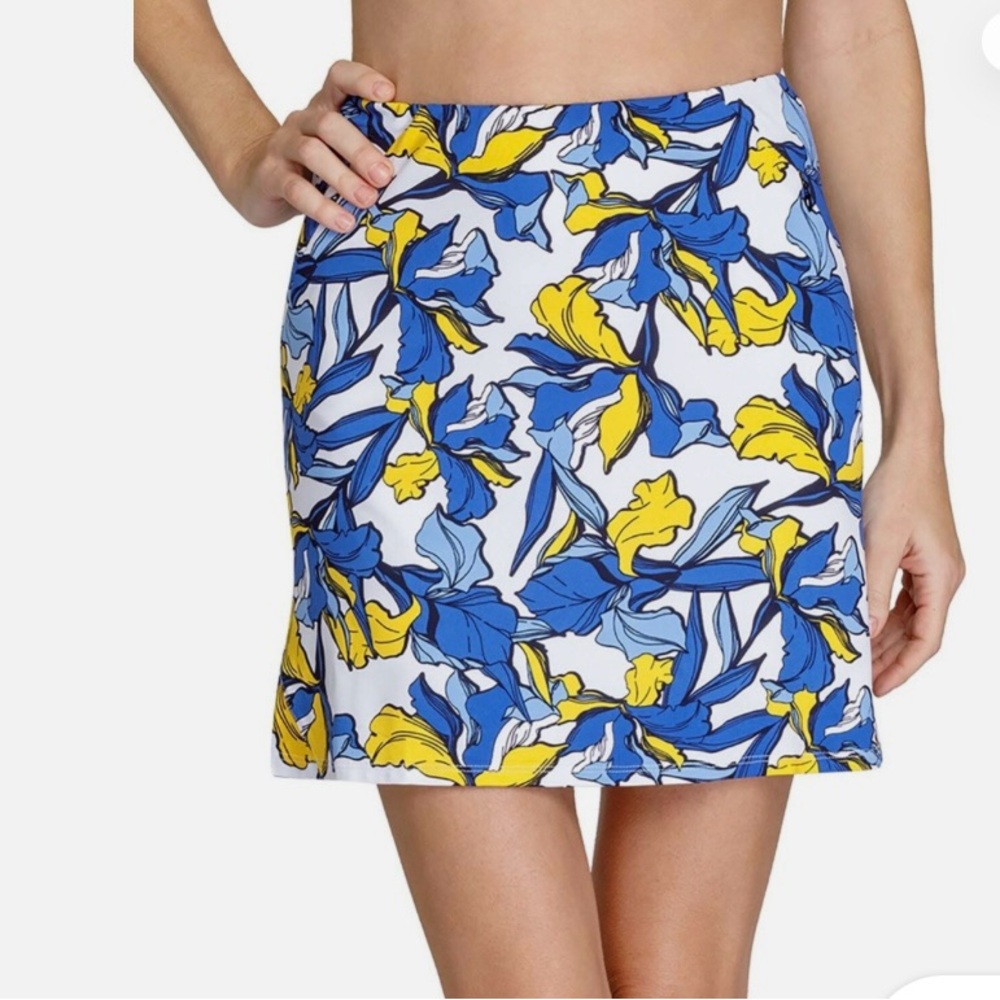 Tail Womens TRELLIS DANCE Floral Golf Skort, pickleball, active wear pockets M